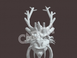 C4D中国龙头模型 Chinese dragon