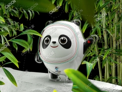 冬奥会吉祥物冰墩墩C4D模型