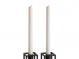 Kubus 迷你烛台装饰烛台3D模型素材下载Kubus Micro Candle Holder by Lassen