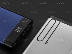 C4D OCTANE充电宝产品渲染模型