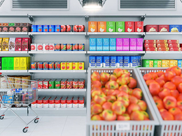 [MAX]超市货架推车商品3D模型 CGAxis Models Volume 52 – 3D Supermarket II