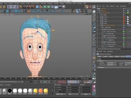 C4D卡通风格的角色模板 Everfresh Cartoon Rig