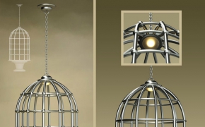 鸟笼C4D模型 Bird Cage Objects