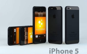 苹果手机设备：iphone 5 C4D模型