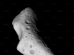 太空行星：爱神星C4D模型 Eros