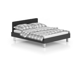 现代潮流双人床C4D模型下载Double bed