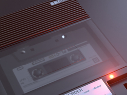卡式录音机 盒式磁带录音机C4D模型 Cassette Recorder