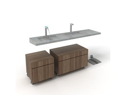 洗手台C4D模型 -017 bathroom 3d model