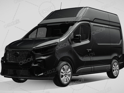 日产nv300面包车2021款C4D汽车模型下载