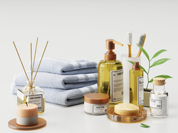 C4D Corona浴室洗簌用品模型 Bathroom supplies