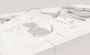 C4D/AE音乐创意工程：小提琴组合动画工程模板 Violin combination animation