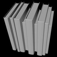 书3D模型04 book 3d models