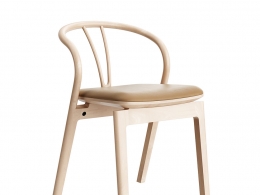 Flow 软包餐椅DM版舒适餐椅3D模型素材下载Flow Dining Chair DM Upholstered by L Erc