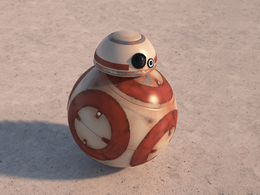 Sphero 战斗型 BB-8 Droid 机器人C4D模型