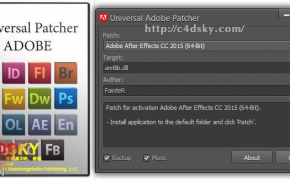 Adobe系列软件*能通用和谐补丁Universal Adobe Patcher 1.5,支持Adobe CC 2015