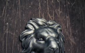狮子门环C4D模型 lion knocker art 3d