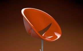 时尚椅子C4D模型 The chair