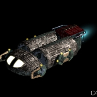 【太空模型】飞船 Cargoship