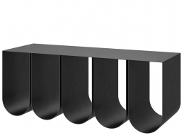 弧形长凳 (座椅)3D模型素材下载Curved Bench by Kristina Dam Studio
