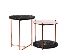 长演大理石边桌边几3D模型素材下载Long Playing Marble Side Table by Eponimo