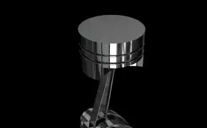 C4D活塞建模和动画视频教程 Modeling and Animating a Piston