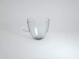 一个玻璃杯建模