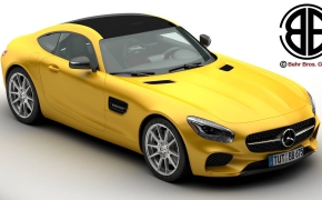 奔驰梅塞德斯汽车3D模型 CGTrader 3D MODELS – Mercedes AMG GT3 2016