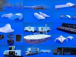 45个户外展览会展模型预设 events-and-exhibition-2.0
