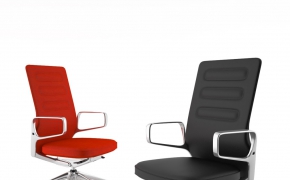 电脑办公椅,时尚椅子,办公椅,职员椅C4D模型 AC 4 Office Chair by Vitra