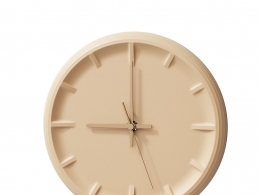 Lemnos品牌浮雕挂钟3D模型素材下载Relief Wall Clock by Lemnos