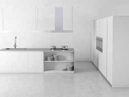 整体厨房厨柜c4d模型Kitchen cabinet - 031