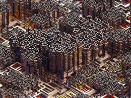 C4D实用工程第212季：科幻金属板创意C4D工程文件 c4d project