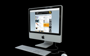 20英寸iMac套装C4D模型 imac 3d models