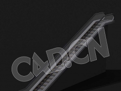 C4D自动扶梯电梯模型 Escalator 3d model