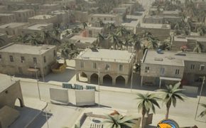 阿拉伯城市景观3D模型 Turbosquid Arab Cityscape Set 02 Low Poly