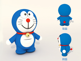 机器猫哆啦A梦C4D模型