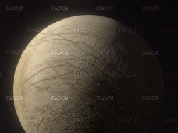 C4D谷神星模型 ceres