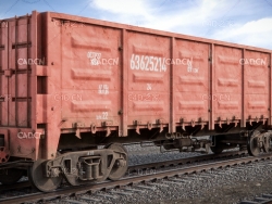 铁路敞车铁路棚车煤炭运输货车运输列车铁路运输货物运输铁路货车车箱C4D模型 Truck