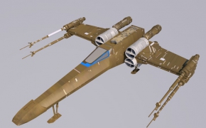 星球大战:X-翼战机C4D模型 STAR WARS: X-Wing