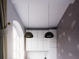 C4D Corona简约厨房渲染模型 Valcucine Kitchen 3D Model