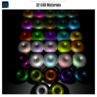 32款C4D材质 C4D Material