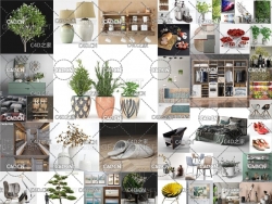 室内家具装饰3D模型合集(MAX格式模型)3DDD/3DSky PRO models – February 2 2020