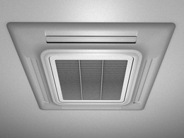 吸顶空调C4D模型 Ceiling air conditioner