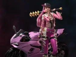 坏女孩模型作品