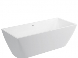 独立式方形浴缸卫浴设备3D模型素材下载DuraSquare Bathtub Freestanding by Duravit