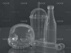 C4D OCTANE树脂材质