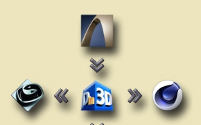 3D模型互导插件 Din3D Importer v2.20 + Exporter For Cinema 4D R16 x64