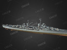 美国海岸警卫队汉密尔顿级巡逻舰首舰汉密尔顿号德尔皮拉尔级护卫舰C4D模型下载Dallas