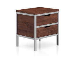 方形床头柜C4D模型下载bedside cupboard