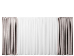 阿尔诺708窗帘窗帘3D模型素材下载Arno 708 Curtain by Creation Baumann